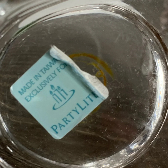 PartyLite Dolphin Ocean Waves Candle Holder Tea Light Clear Glass Seascape P0255 - Picture 7 of 7